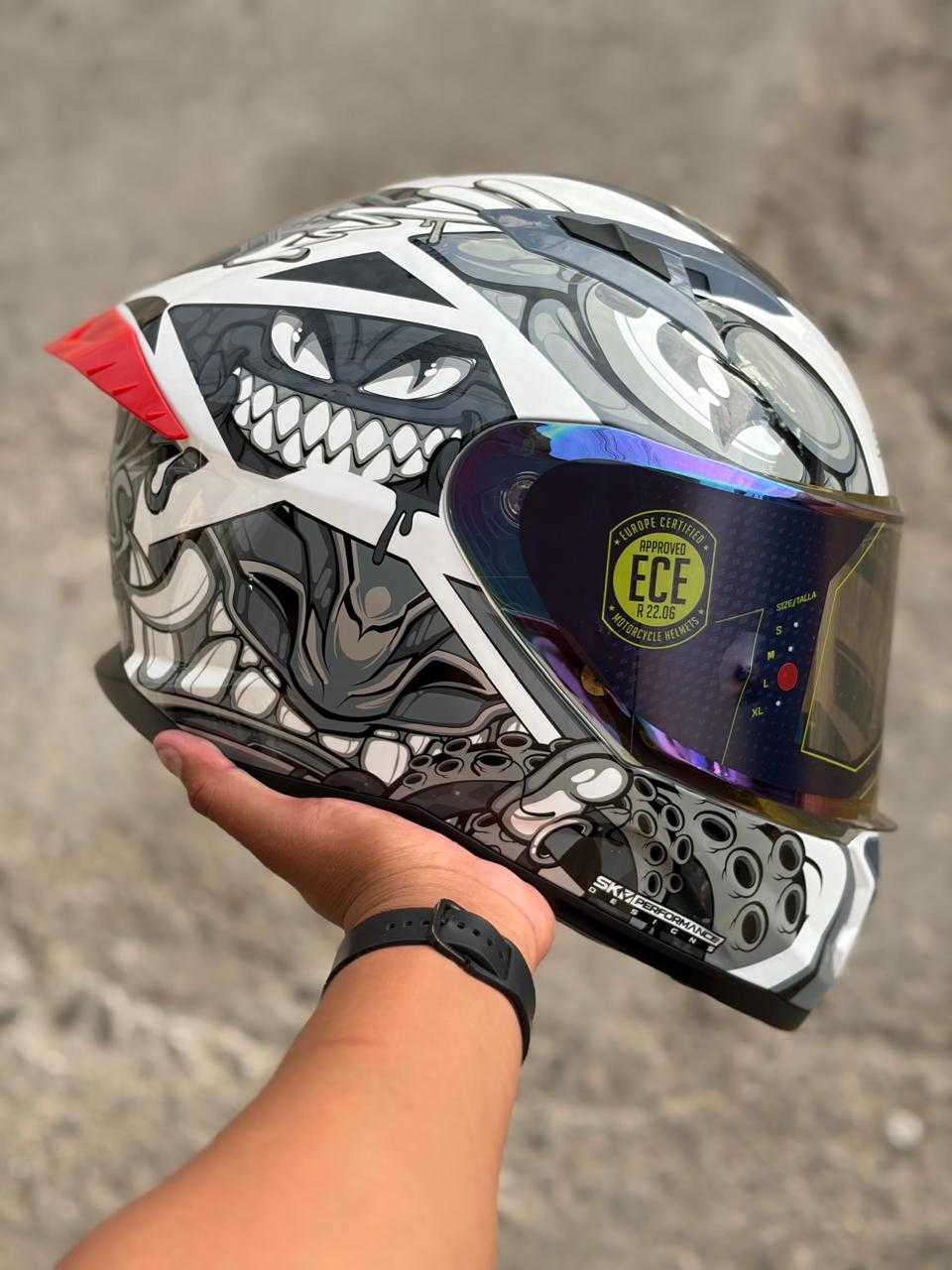 CASCO INTEGRAL SHAFT SH522 SP COMING MONSTER TALLA L