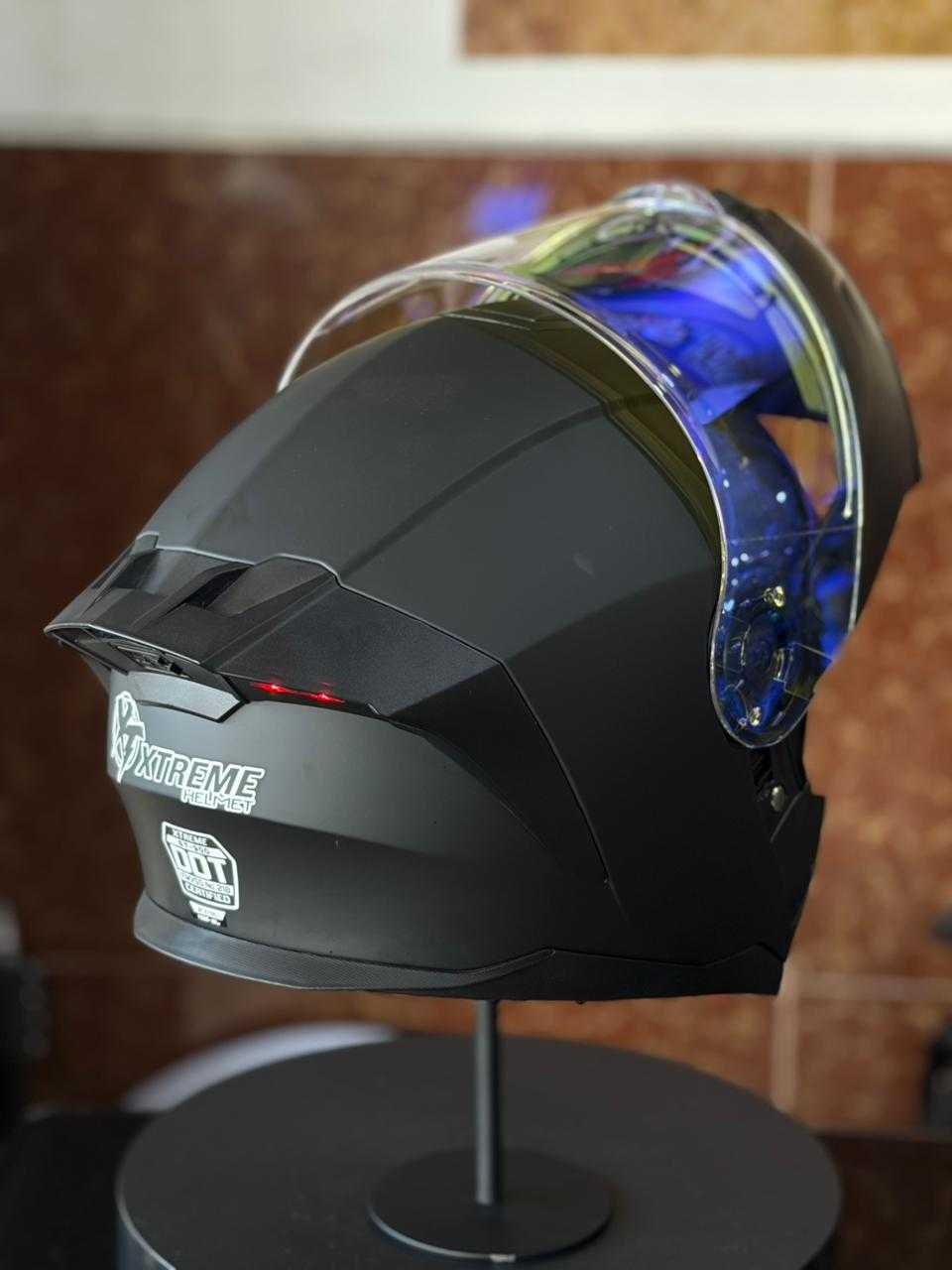 CASCO ABATIBLE XTREME ST900 VISOR IRIDIUM BLUE TALLA XL