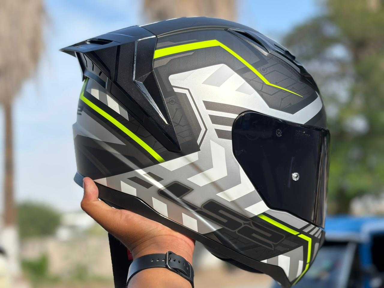 CASCO INTEGRAL LS2 FF810 ESTEBAN GRIS TALLA XL